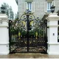 aluminium gates driveway gates wrought iron gates forged iron gates hench-12