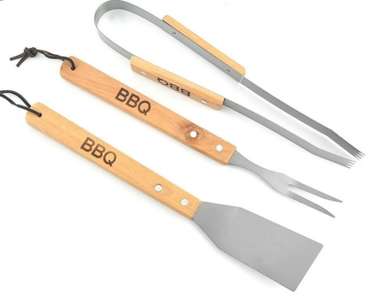 High-quality barbecue tool set