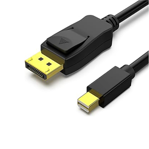 Mini DisplayPort to DisplayPort 6 Feet Cable