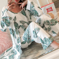 Women Satin Pajama Thin Pyjama Sexy Lace Pajama Sleep Lounge Pijama Silk Night Home Clothing Sleepwear Suit NEW 2020