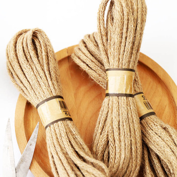 10Yardjute rope vintage decorative thickness tag rope DIY Wedding Birthday Wedding Decoration Rattan Gift Bouquet Packaging Rope