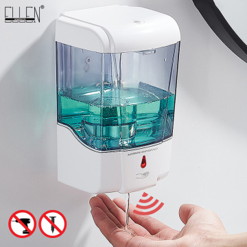 ELLEN Automatic Sensor Soap Dispenser Bottle Liquid Soap Dispenser in Smart Kitchen Bathroom Touchless Electroplated ELM884