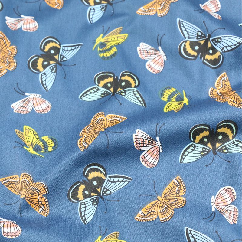 160cm*50cm butterfly newborn cotton fabric DIY bedding apparel dress patchwork fabric kids handwork cotton cloth tecido