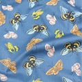 160cm*50cm butterfly newborn cotton fabric DIY bedding apparel dress patchwork fabric kids handwork cotton cloth tecido