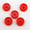 5pcs/pack J346 29mm Red ABS Belt Pulley Model Mini Belt Transmission Pulley DIY Parts Free Shipping Russia