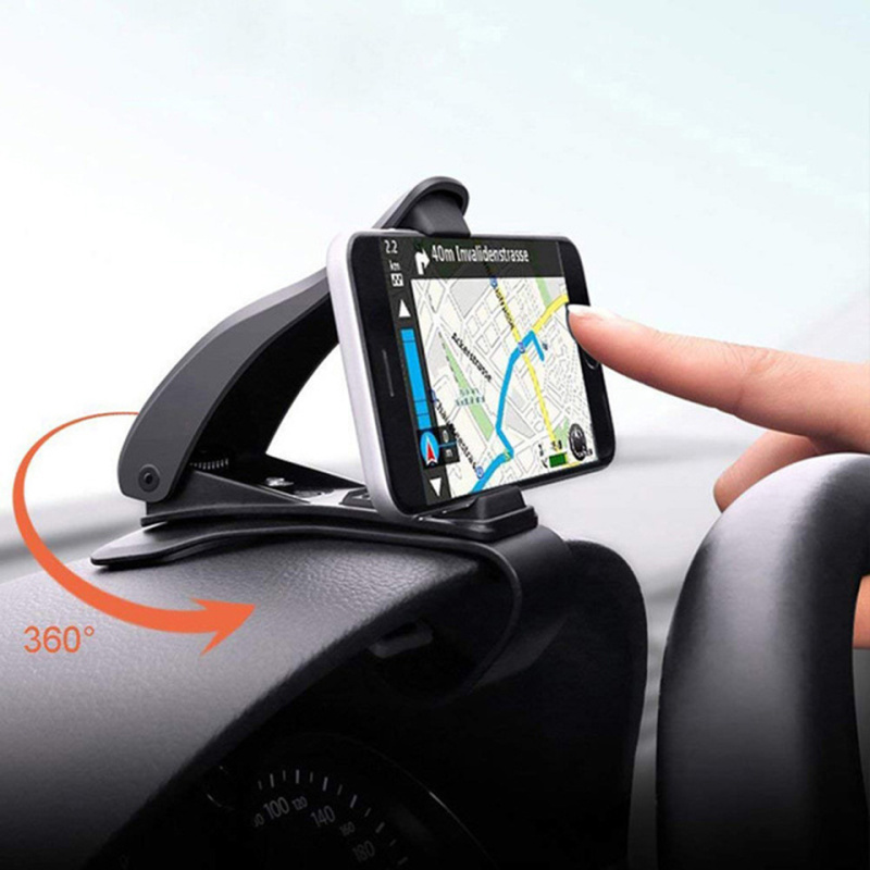 Car 360 Degree Mobile Phone Stand Holder Grip Dashboard Car Phone Holder Adjustable Cell Phone Mount Auto Interior Accessories