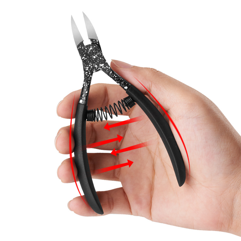 Professional Pedicure Clipper Toenail Ingrown Cuticle Nipper Edge Cutter Manicure Scissor Plier Tool Dead Skin Remover Tool