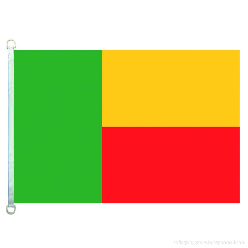 100% polyster Benin national flag 90*150CM Benin banner