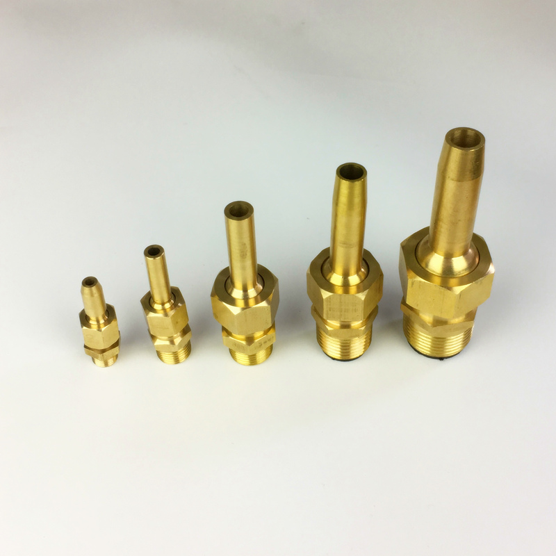 (10PCS A PACK) 1/8" 1/4" 3/8" 1/2" 3/4" Brass Gushing Spray Fountain Nozzles For Garden Water