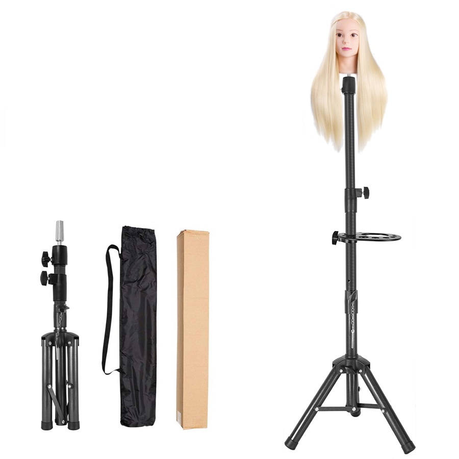 Black Wig Tripod With Tray 9