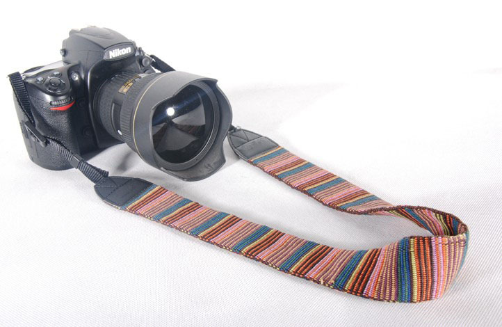 10pcs Ethnic Style Stripes Wide Edge Soft Neck Camera Straps Shoulder Belt Grip For Nikon Canon Sony Pentax DSLR camera