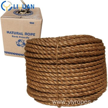 Wholesale Natural Twisted 3 Strand Manila Rope China Manufacturer