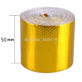 SELF ADHESIVE REFLECT A GOLD HEAT WRAP BARRIER High Quality fit for BMW / VW/ KIA universal can be use any where