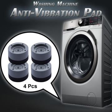 4PC Washing Machine Rubber Mat Anti-Vibration Pad Universal Fixed Non-slip Damping 7x 4 cm W30530