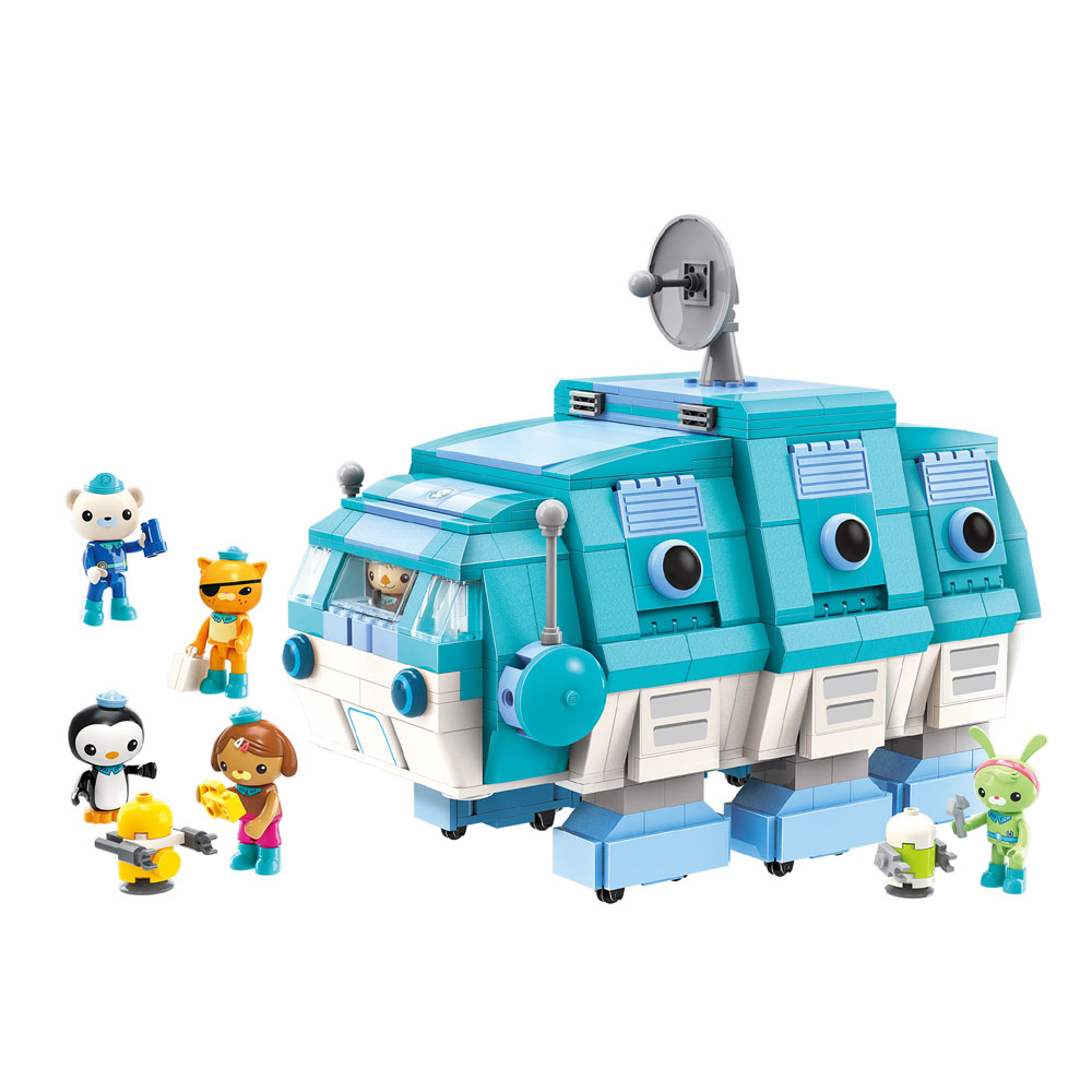 Octonauts Building Block Octopod Gup Submarine Boat Oct-Pod with GUP-C GUP-E GUP-D GUP-K GUP-I Brick set for Children Gift