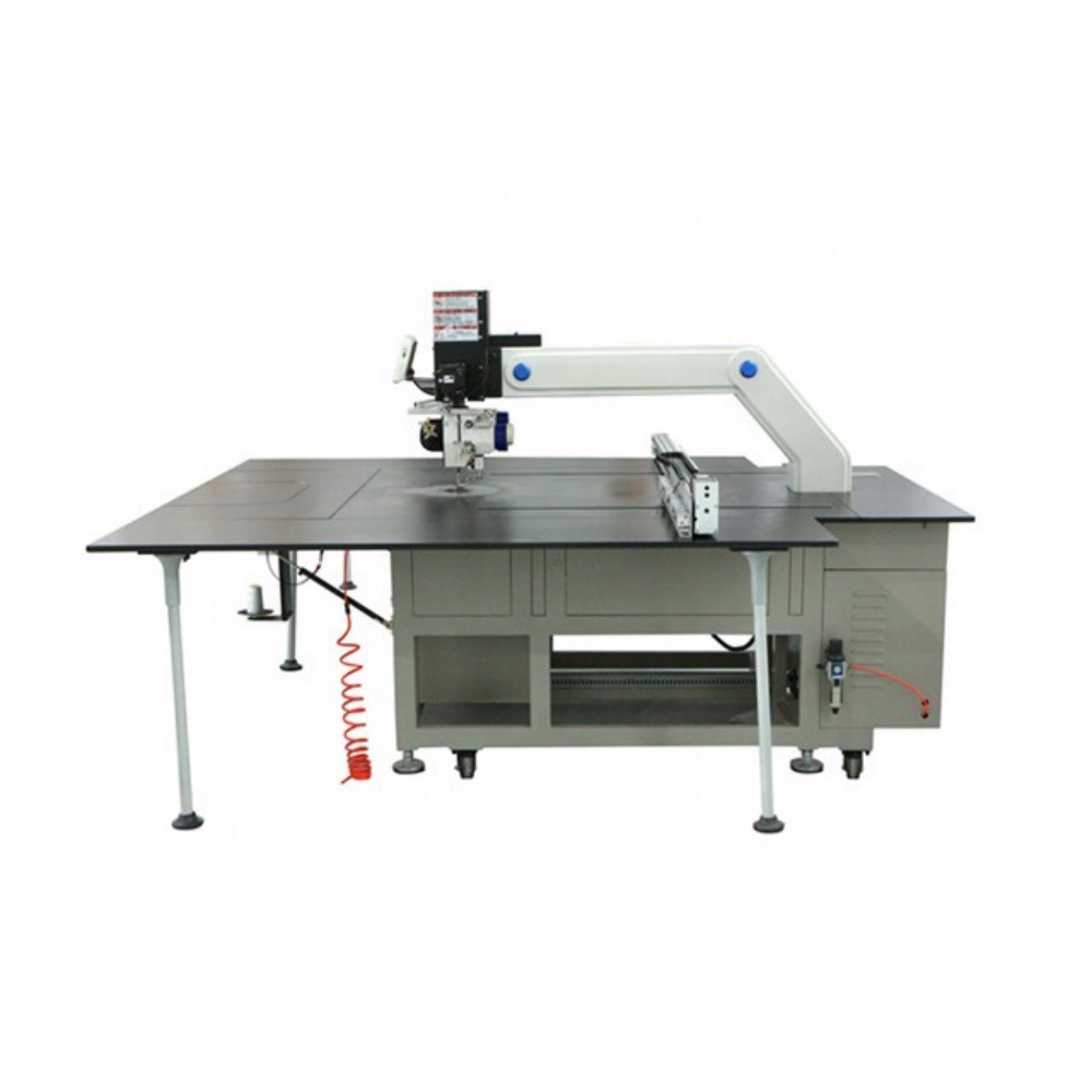 HM-8800-4 Industrial Computer Pattern Sewing Machine Head Roataion Upholstery Car Seat Cover Sewing Machine (1)