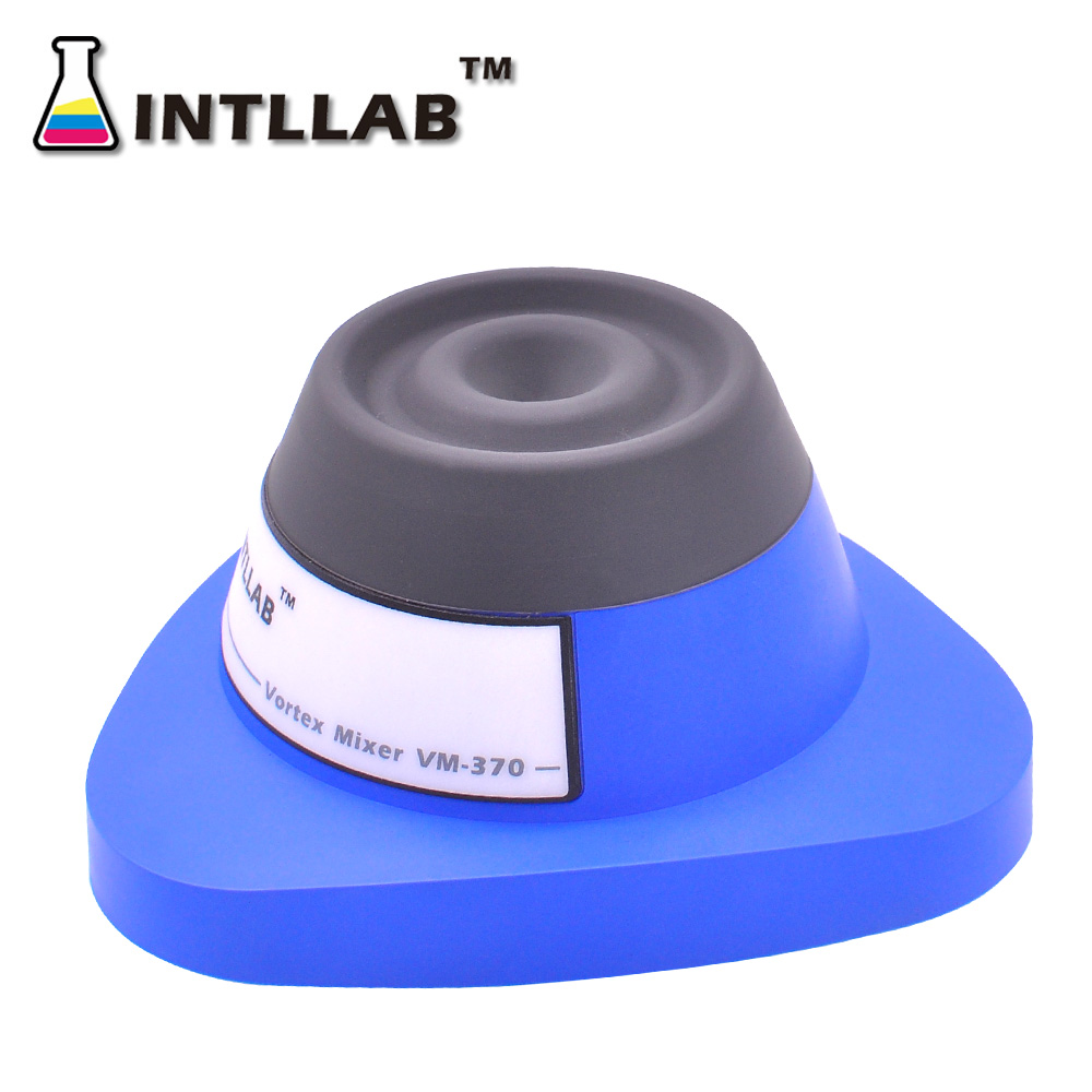 INTLLAB Lab Vortex Mixer Mini Adjustable Speed Ink Shaker Orbital Pigment Bottle Shaking Agitator Samples Mixer 2800rpm