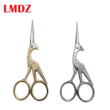 LMDZ Retro Scissors Cross Stitch Vintage Antique Embroidery Tailor Scissor Handicraft Fabric Sewing Stainless Steel CuttingTool