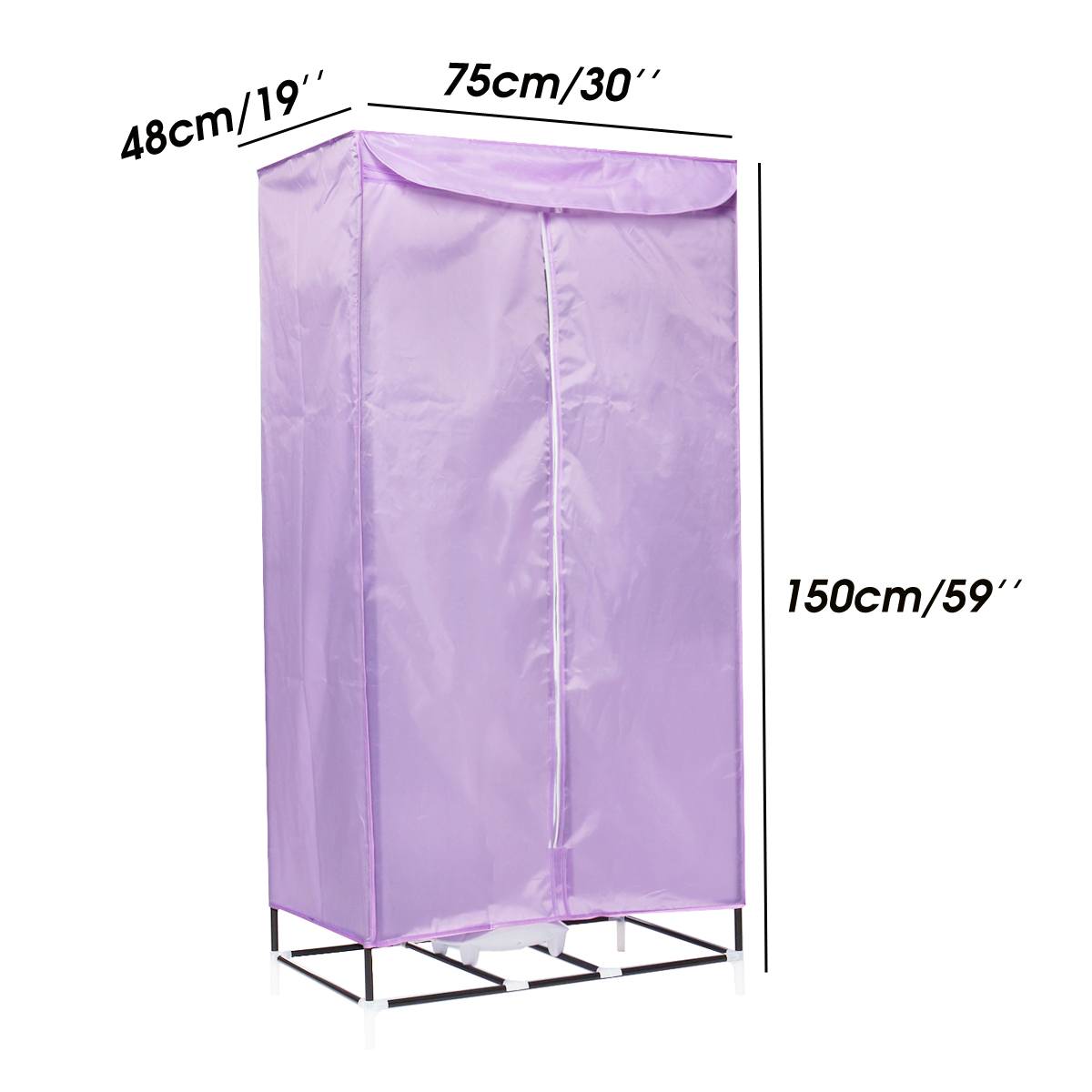 900W Household Electric Clothes Fast Drying Clothing Rack Portable Clothes Drying Machine Warm Air Heating Cloth Shoes Dryers