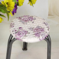 2020 Round Chair Cover Bar Stool Cover Elastic Seat Cover Home Chair Slipcover Round Chair Bar Stool Floral Printed