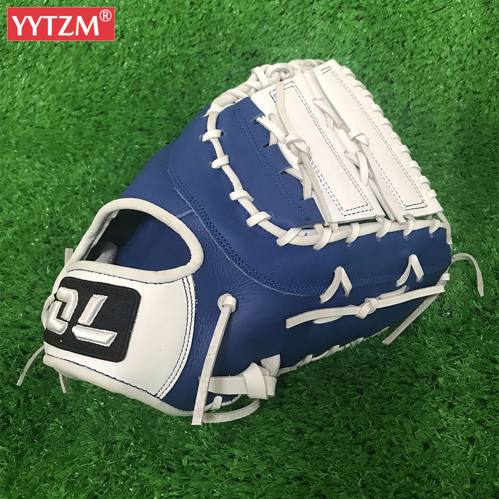 13 Inch Baseball glove Batting Full Cowhide Leather First baseman Combat Power For Young Men Adults Left Right Handed softball