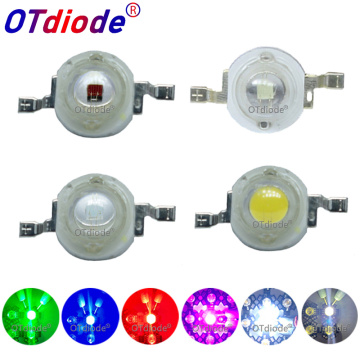 10pcs 1W 3W High Power LED Light-Emitting Diode LEDs Chip SMD Warm White Red Green Blue Yellow For SpotLight Downlight Lamp Bulb