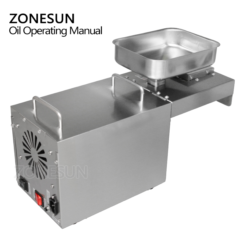 ZONESUN CZR309 Peanuts Sesame Soybean Oil Press Machine Oil Extraction Expeller Presser Stainless Steel семена