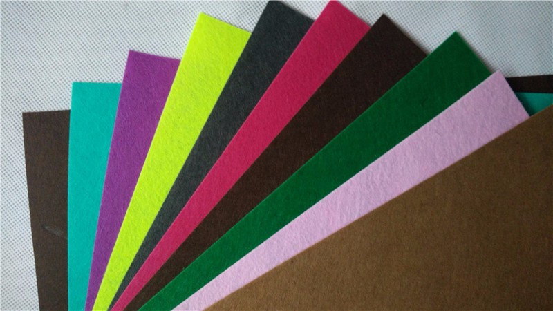 40pcs/lot 30*20cm Mix Color Felt Cloth 1mm Thickness Non - woven Fabric / Polyester Felts Fabrics Of Handmade Dolls And Crafts