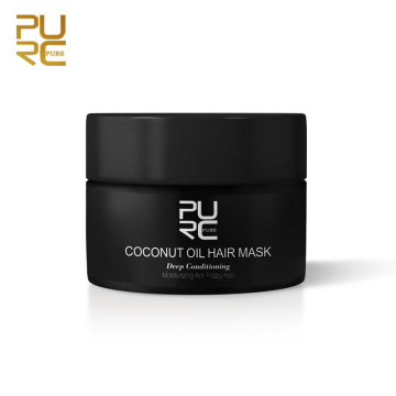 PURC 50ml Coconut Oil Hair Mask Repairs damage restore soft good or all hair types keratin Hair Scalp Care Prouduct TSLM1