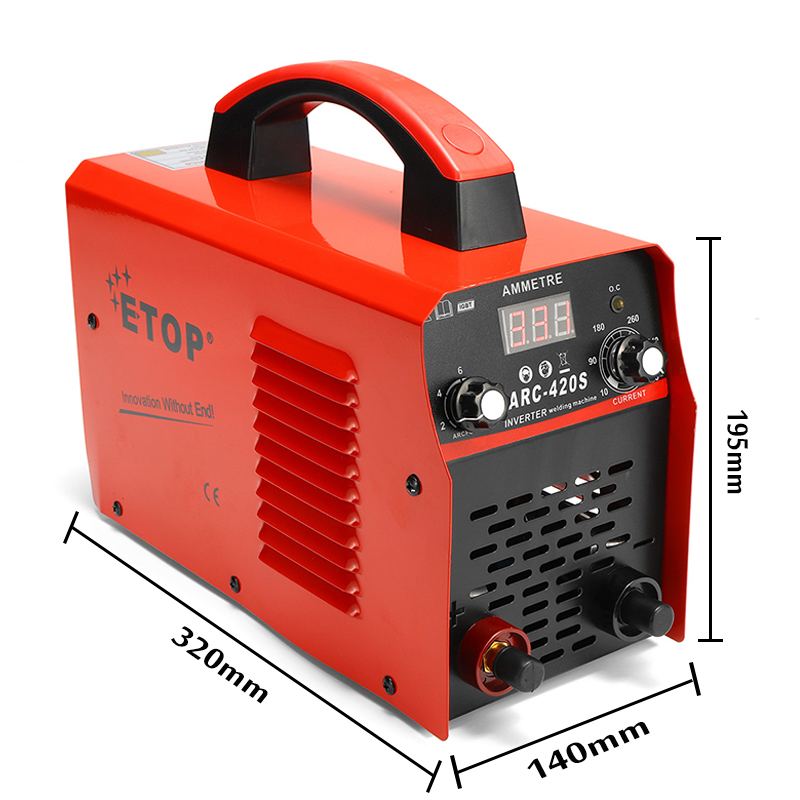 Efficient 220V DC Inverter ARC Welders 0-420A Handheld IGBT Inverter Mini Electric ARC Welding Welders Inverter Machine Tool