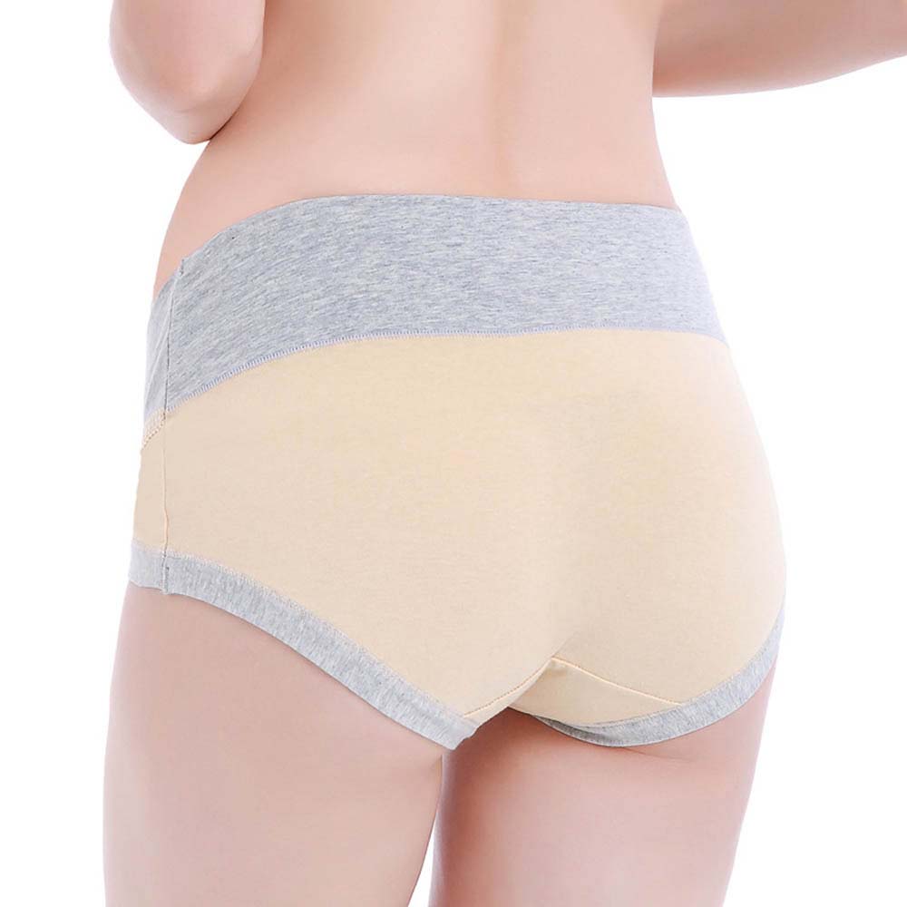 Pregnant Women 's Low-waist Underwear Seamless Soft Cotton Comfortable Care Abdomen Underwear Pregnancy Maternity Panties