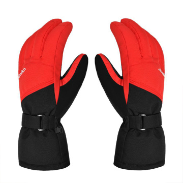 Men Ski Gloves Windproof Waterproof Winter Outdoor Sports Warm Gloves for Skiing Cycling Male Snowboarding Touch Screen Gloves
