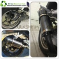 Motorcycle Modified exhaust Slip On Exhaust Muffler exhaust For Hyosung GT GTR 125 150 250 300 650