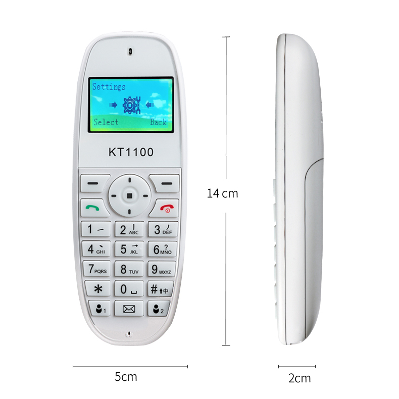 cordless phone GSM SIM Card Fixed Phone for the elderly white Landline Phone Fixed Wireless Telephone home office house