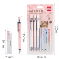 0.5mm Lovely Fresh Cherry Sakura Mechanical Pencil Set Student Automatic Pencil School Office Supply Escolar Papelaria