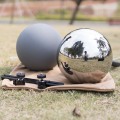 20cm VFX HDRI Ball Store Movie Shoot Grey Profession Camera Reflector Photographic Props Set Stainless Steel Ball