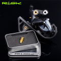 RISK Titanium Road Bike Rear Derailleur Rotation Shaft Fixed Screw For SHIMANO R8000 Road Bicycle Derailleur Shaft Fixed UT Bolt