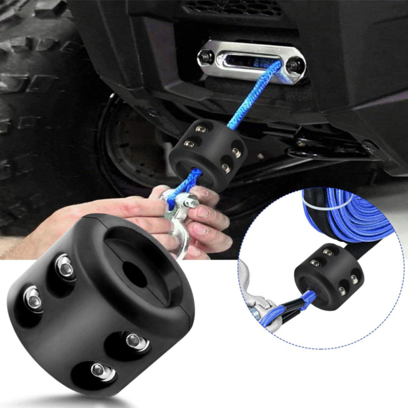 Cable Hook Stopper Winch Mount Stop Rope Line Cable Saver for Universal Auto Offroad ATV UTV Accessories Parts