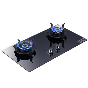 Household Gas Stove Cooktop Kitchen Natural Liquefied Gas Cooktop energy-saving Embedded Flip-type Fierce Fire Stove