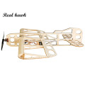 2019 New Balsa Wood Airplane Model GEEBEE 600mm Wingspan Balsa Kit Woodiness model /WOOD PLANE for New Hand Entry Level Building