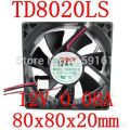 Free Shipping New original TD8020LS 12V 0.08A 8CM 80*80*20MM quiet fan