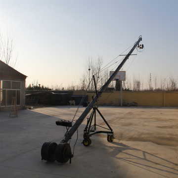Remote 3 axis PTZ head professional jimmy jib Video Camera Crane for sale 15m