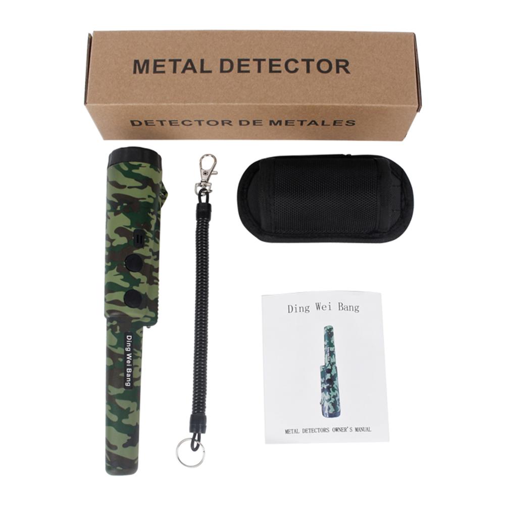 Newest Portable GP-P Pinpoint Metal Detector Industrial Security Smart Sensor Sound Vibrate Alarm Waterproof Metales Scanner