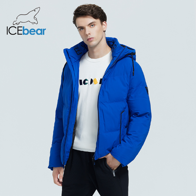 ICEbear 2020 New Winter Thick Warm Men's Jacket Stylish Casual Men's Coat High quality Brand Clothing MWD19617I