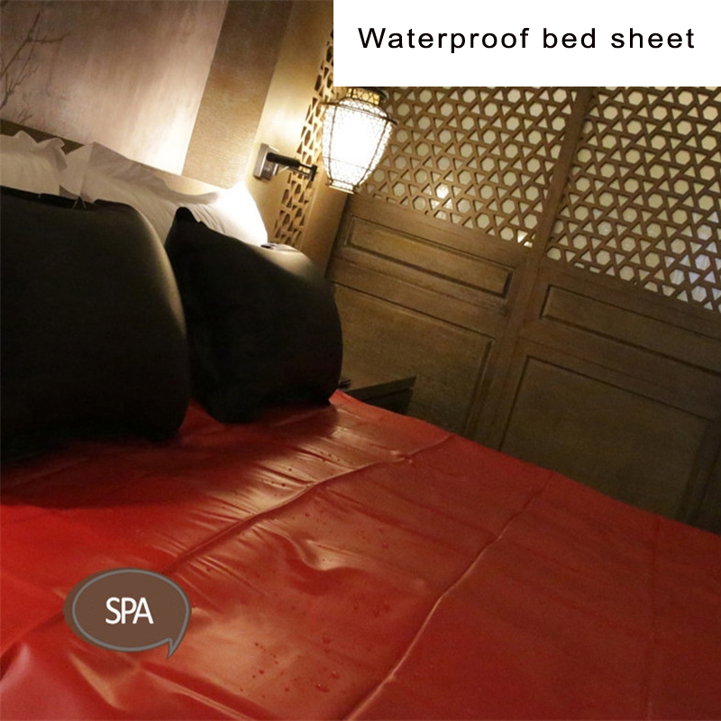 Massage SPA s-e-x Waterproof Bed Sheets PVC Mattress Cover, No Allergies,3 Size 210X130cm 210X170cm 210X210cm Bed Mat