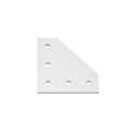 Hot sale anodized 90 Degree Joining Plate with 5 OR 7 Holes For EU Standard Aluminum Profile Slot for Kossel DIY CNC