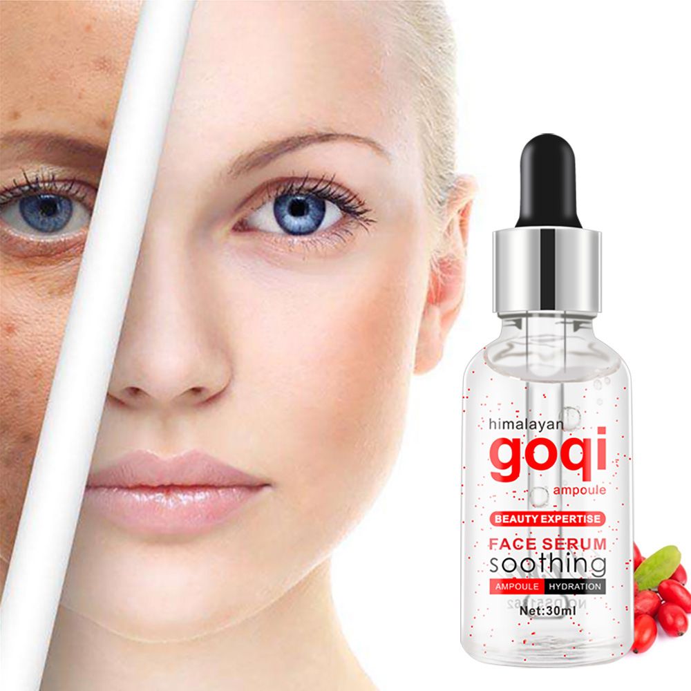 LAIKOU Wolfberry Facial Serum Shrink Pores Essence Repairing Skin Anti-Aging Anti-Wrinkle Lifting Smoothing Whitening Skin Care