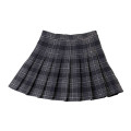 Winter Tennis Skirts Autumn Woolen Plaid Pleated Skirt Higt Waist Student Cheerleader Uniform With Inner Shorts Badminton Skirts