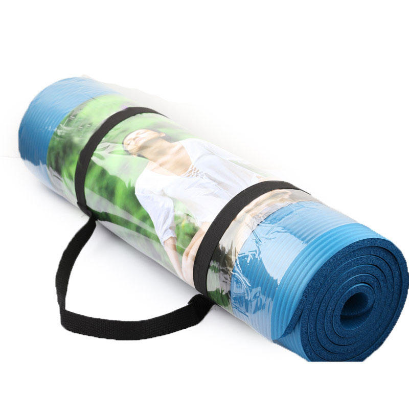 10MM Yoga Mat NBR Exercise Pad Thick Non-slip Folding Gym Fitness Mat Pilates Supplies Non-skid Floor Play Mat