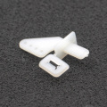 20set KT rudder angle 4 hole + quick adjustment DIY KT board foam Fixed wing aircraft parts Aviation model Airplane Accessories
